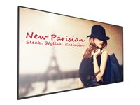 Philips 86BDL4150D - Classe de diagonale 86" (85.6" visualisable) - D-Line écran LCD rétro-éclairé par LED - signalisation numérique - 4K UHD (2160p) 3840 x 2160 86BDL4150D/00